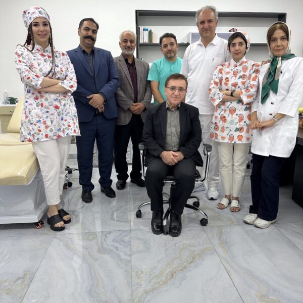 بازدید دکتر نوشه